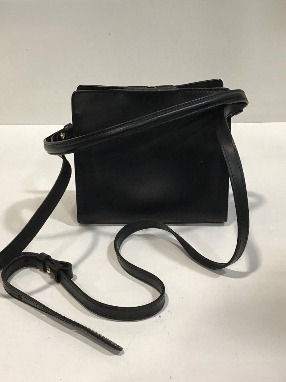 Gianni Chiarini Leather Crossbody Bag Black - Picture 4 of 9